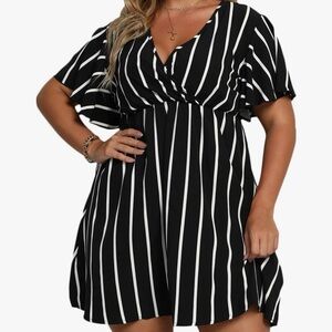 Flattering Summer Dress, XXL Plus